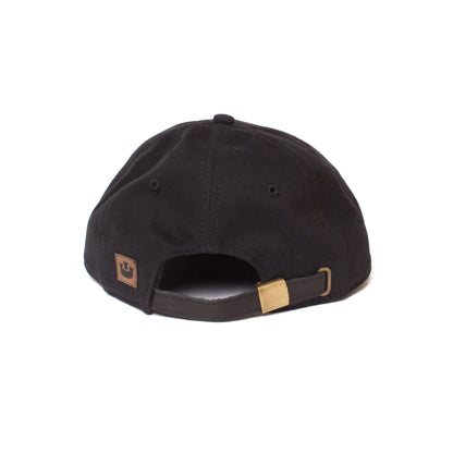Goorin Bros. fastball cotton 6 panel baseball cap Black back view