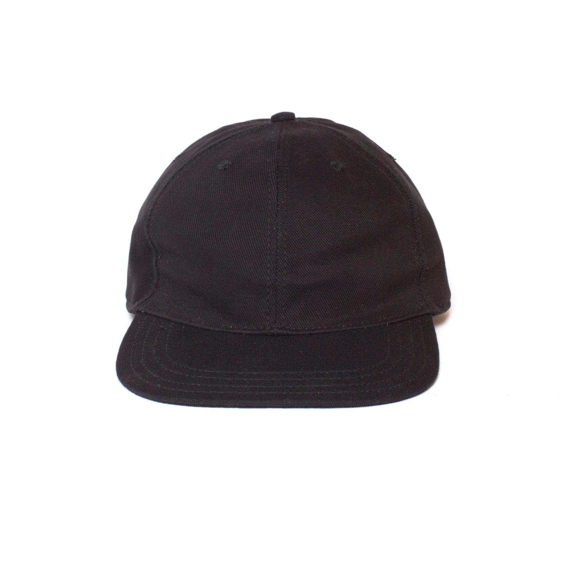 Goorin Bros. fastball cotton 6 panel baseball cap Black front view