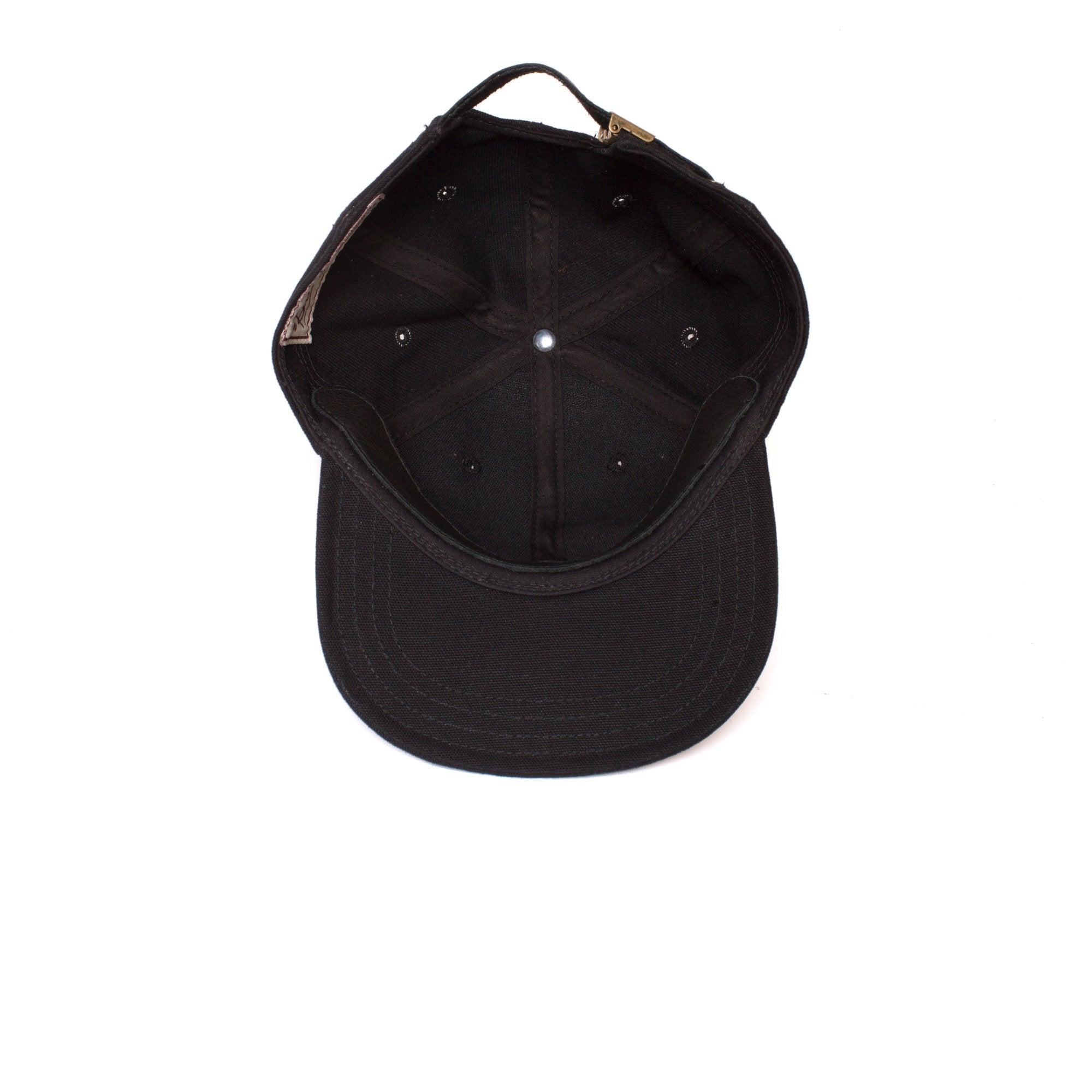 Goorin Bros. fastball cotton 6 panel baseball cap Black under view