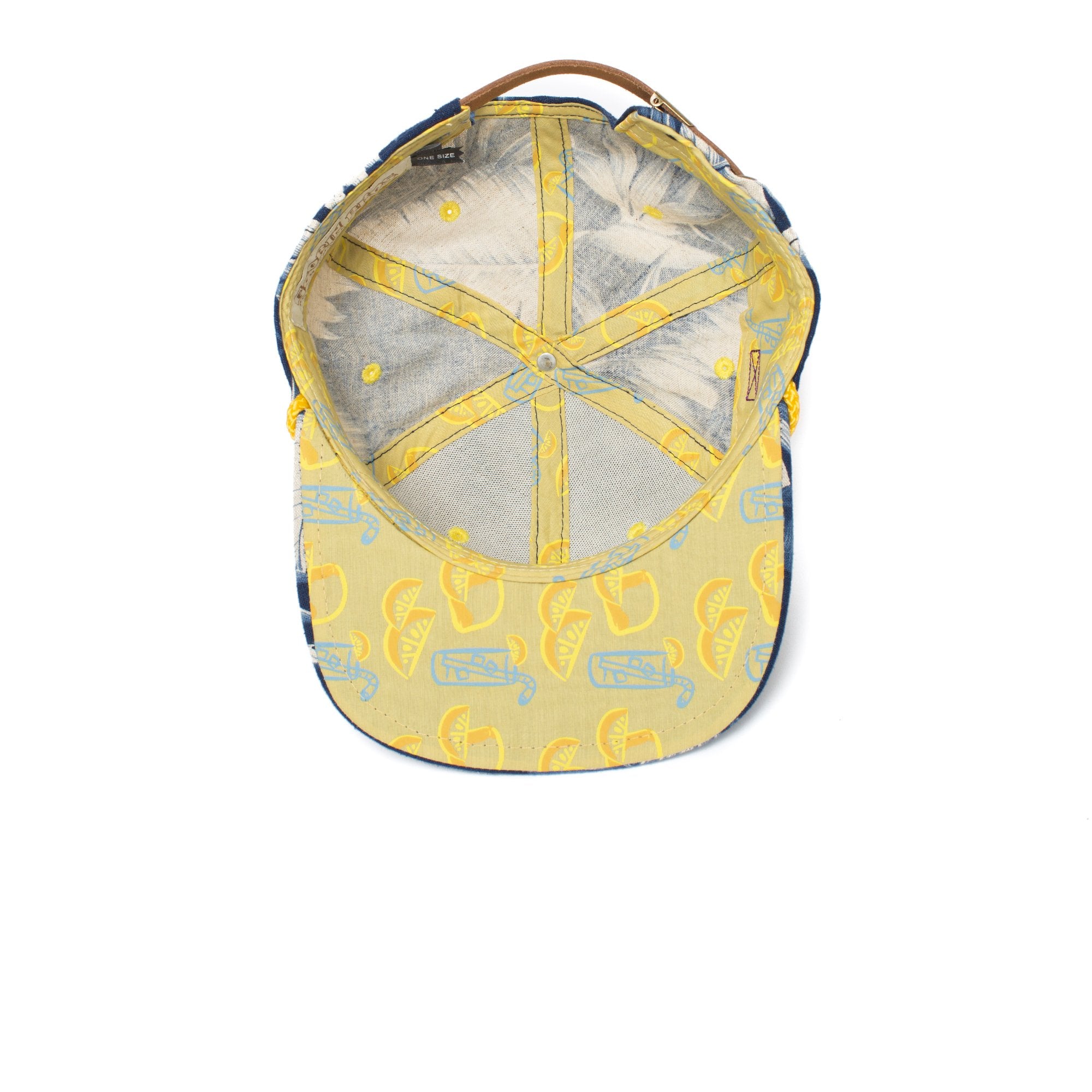 Goorin Bros. kava dreams cotton 5 panel baseball cap Blue under view