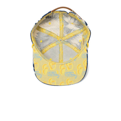 Goorin Bros. kava dreams cotton 5 panel baseball cap Blue under view