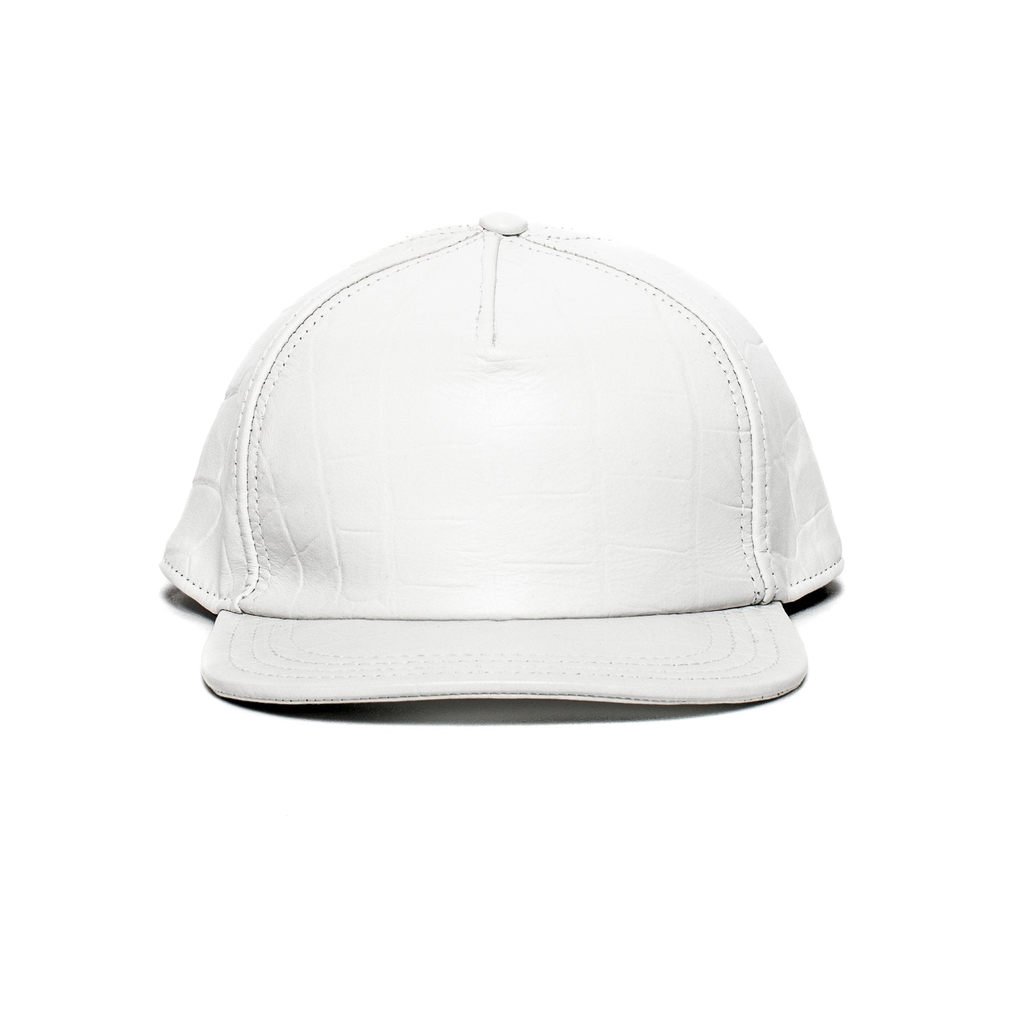 Goorin Bros. dealer leather baseball cap White front view