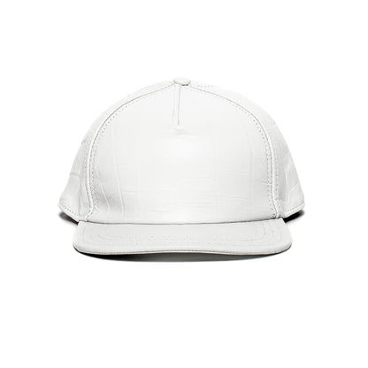 Goorin Bros. dealer leather baseball cap White front view