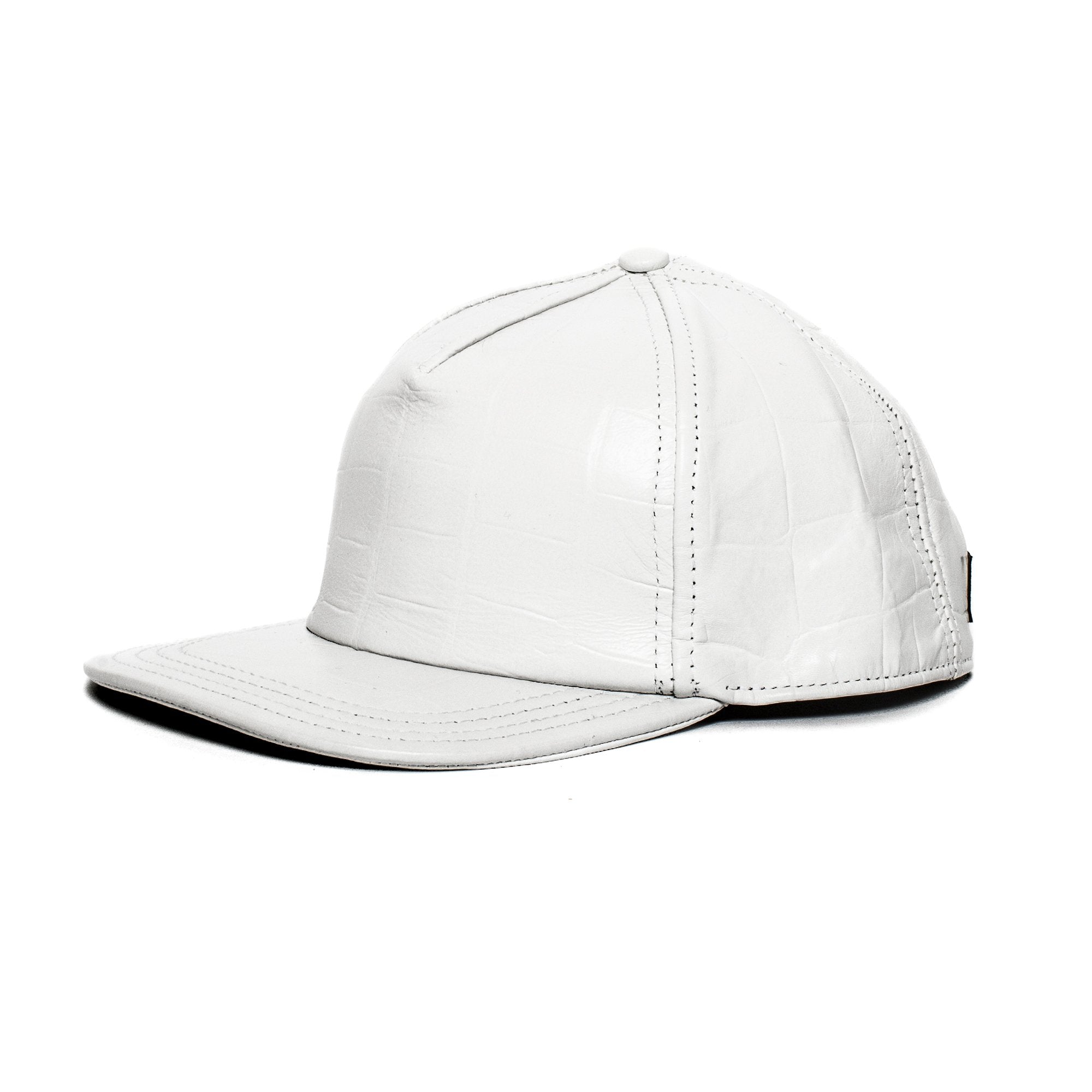 Goorin Bros. dealer leather baseball cap White left side view