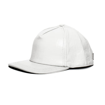 Goorin Bros. dealer leather baseball cap White left side view