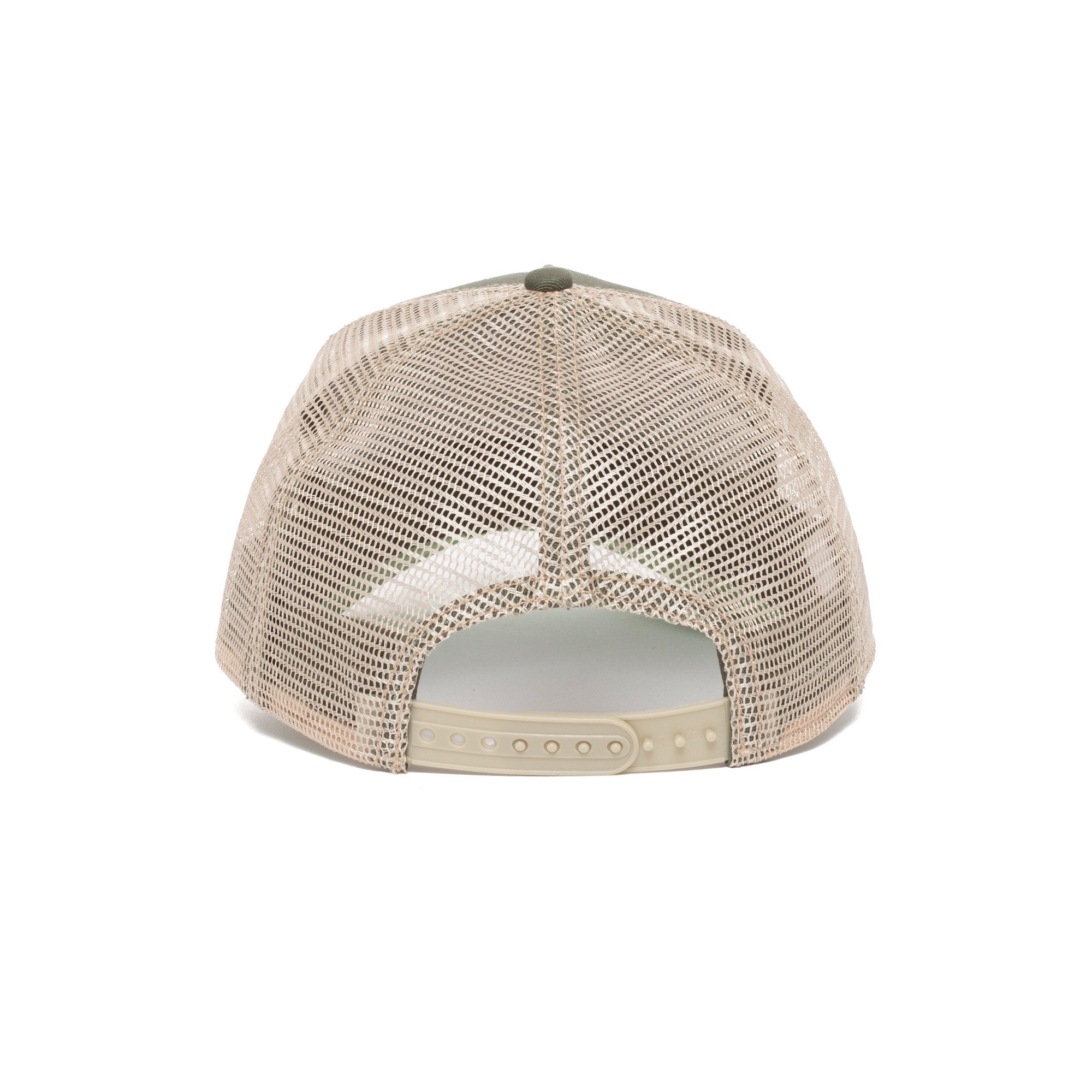 Goorin Bros. snap at ya baseball cap Olive back view
