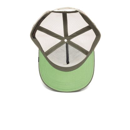 Goorin Bros. snap at ya baseball cap Olive under view