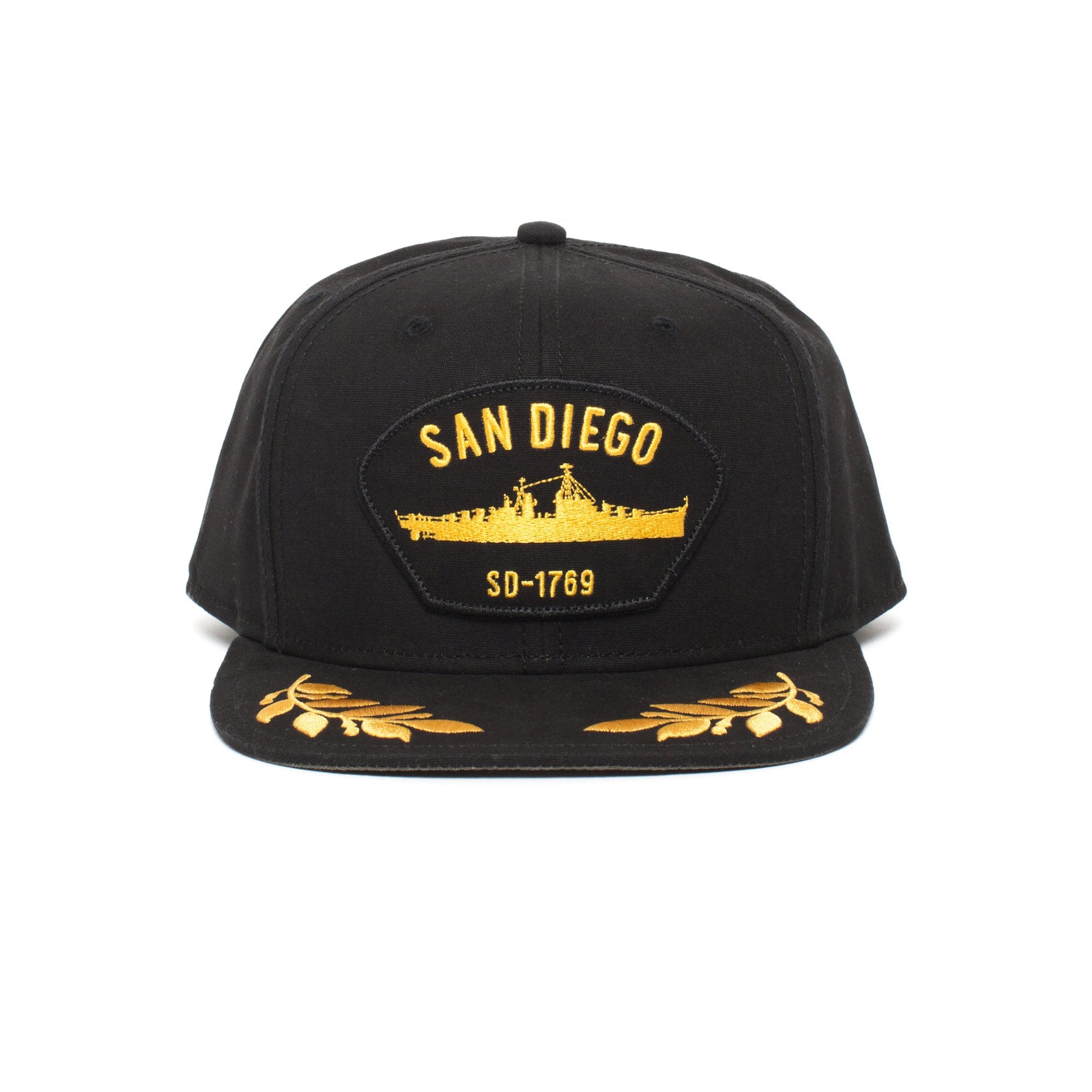 Goorin Bros. san diego cotton baseball cap Black front view
