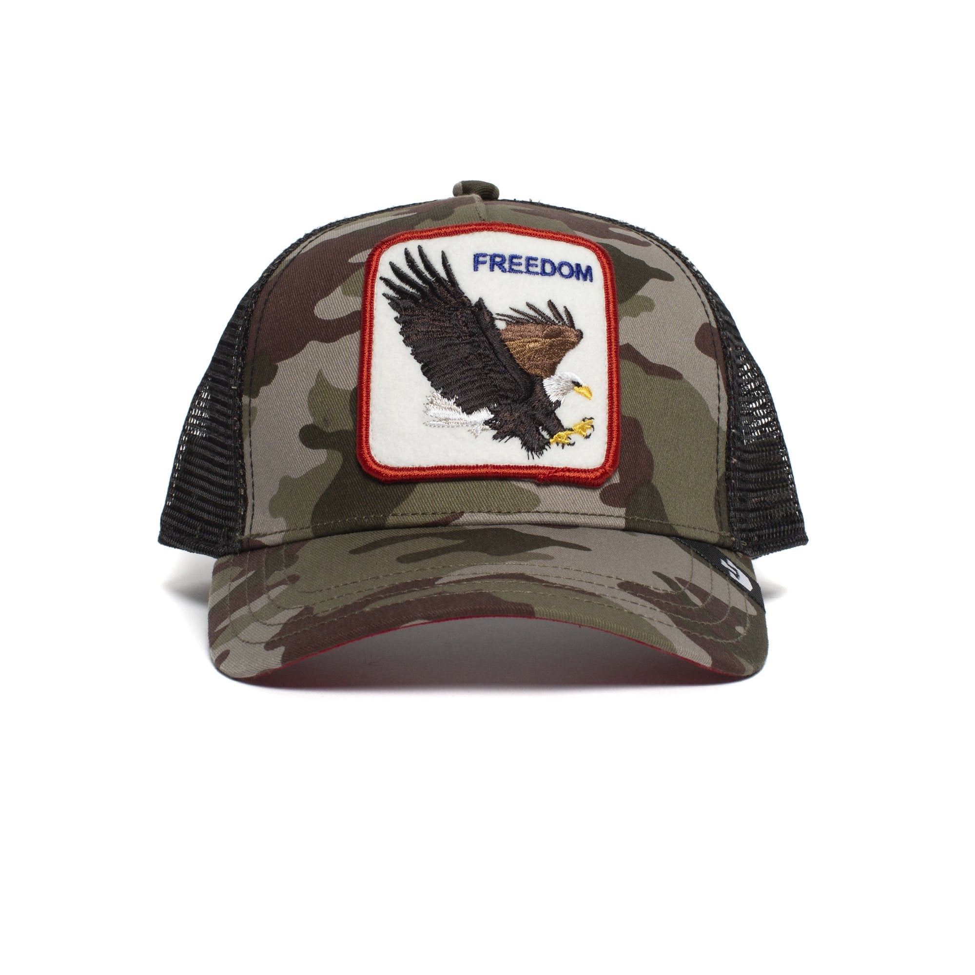 Goorin Bros. freedom cotton 5 panel baseball cap Green front view