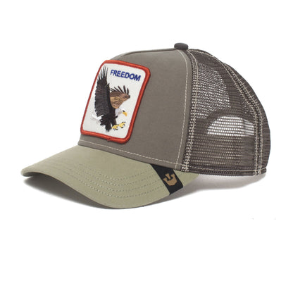Goorin Bros. freedom cotton 5 panel baseball cap Olive left side view