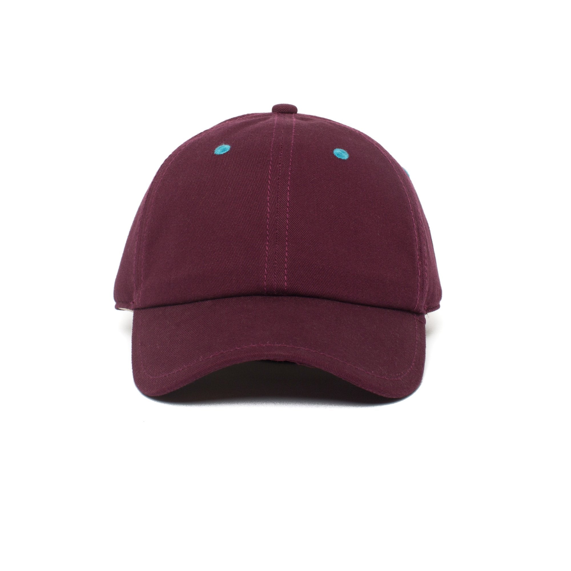 Goorin Bros. par tee cotton 6 panel baseball cap Maroon front view