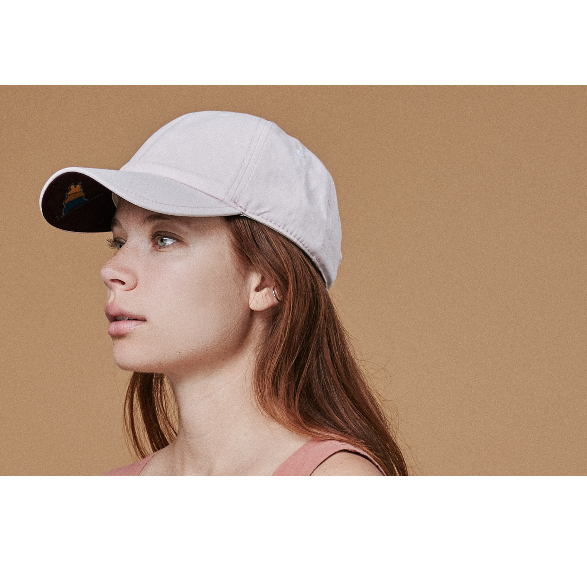 Goorin Bros. par tee cotton 6 panel baseball cap Pink  womens styling