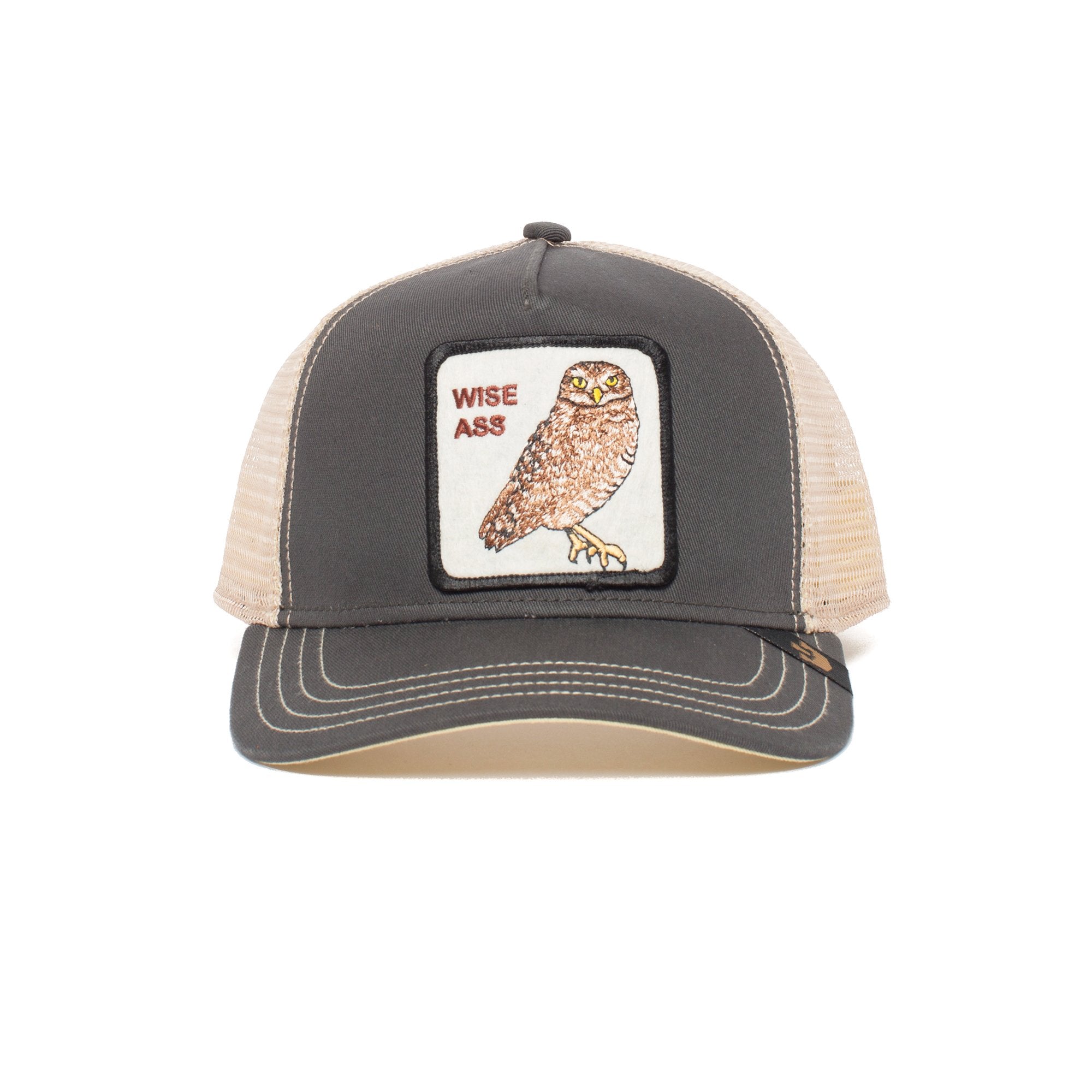 Goorin Bros. big ass cotton baseball cap Grey front view