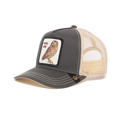Goorin Bros. big ass cotton baseball cap Grey left side view