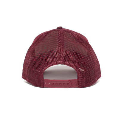 Goorin Bros. foxy mama cotton baseball cap Maroon back view