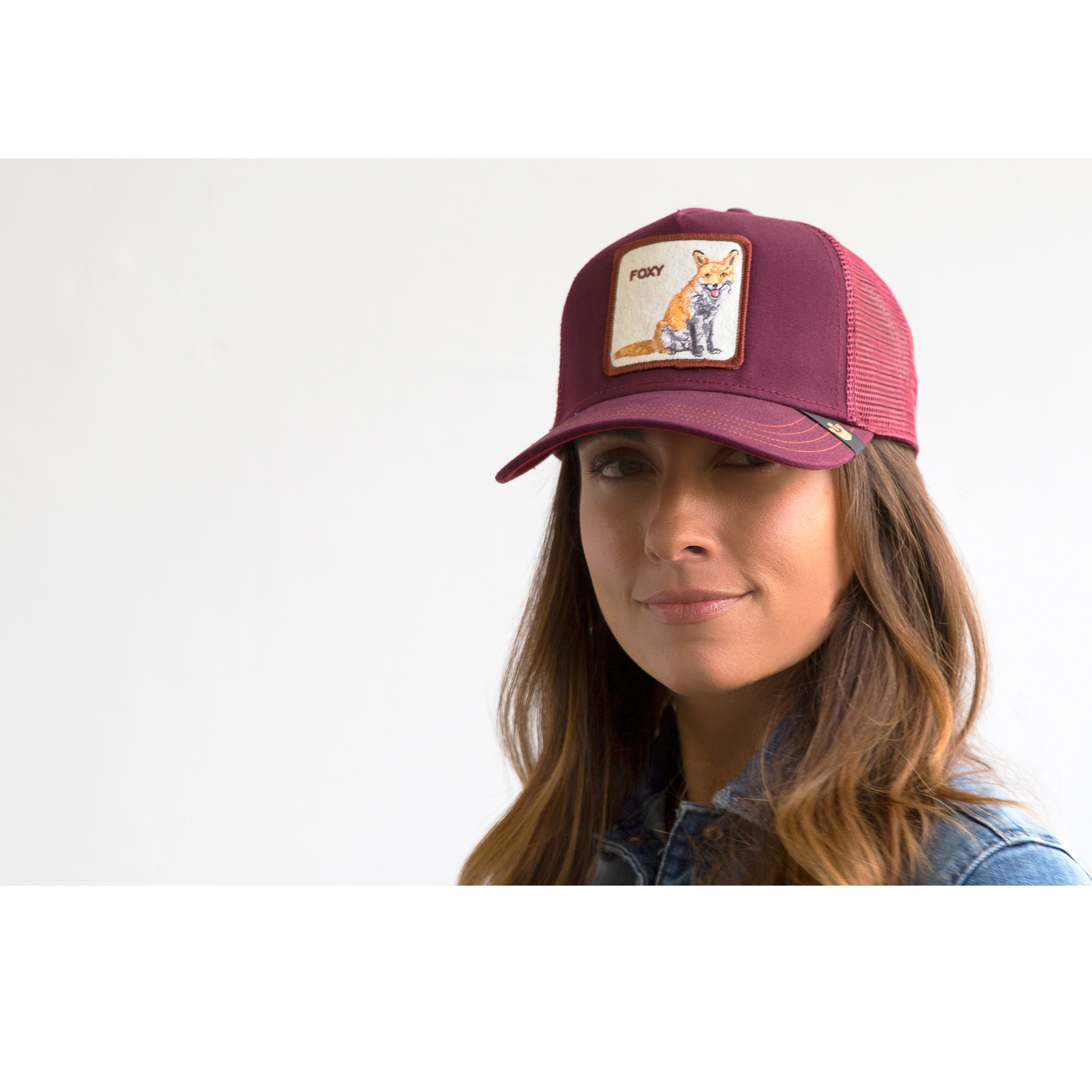 Goorin Bros. foxy mama cotton baseball cap Maroon  womens styling
