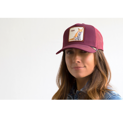 Goorin Bros. foxy mama cotton baseball cap Maroon  womens styling