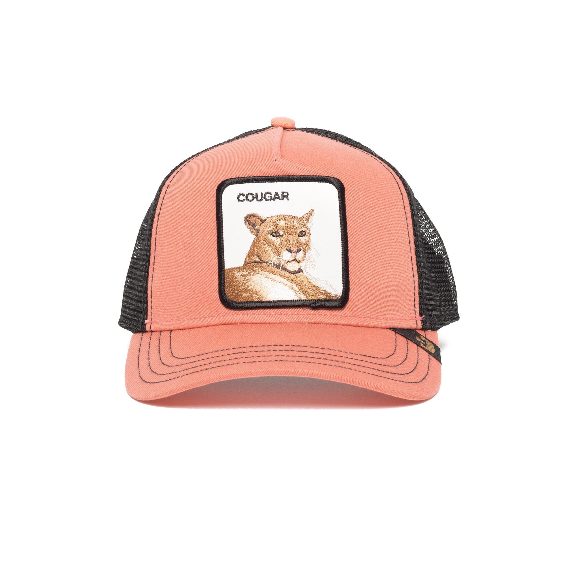 Goorin Bros. cougar town cotton baseball cap Coral front view