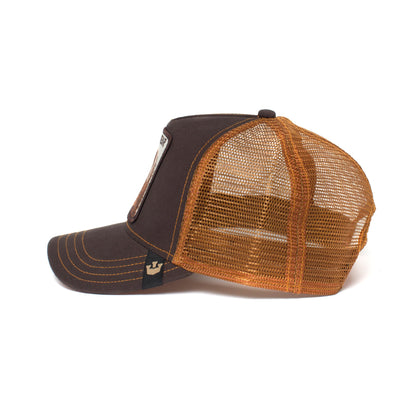Goorin Bros. bear hands baseball cap Brown side view