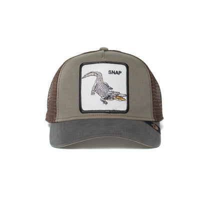 Goorin Bros. snap it up baseball cap Grey front view