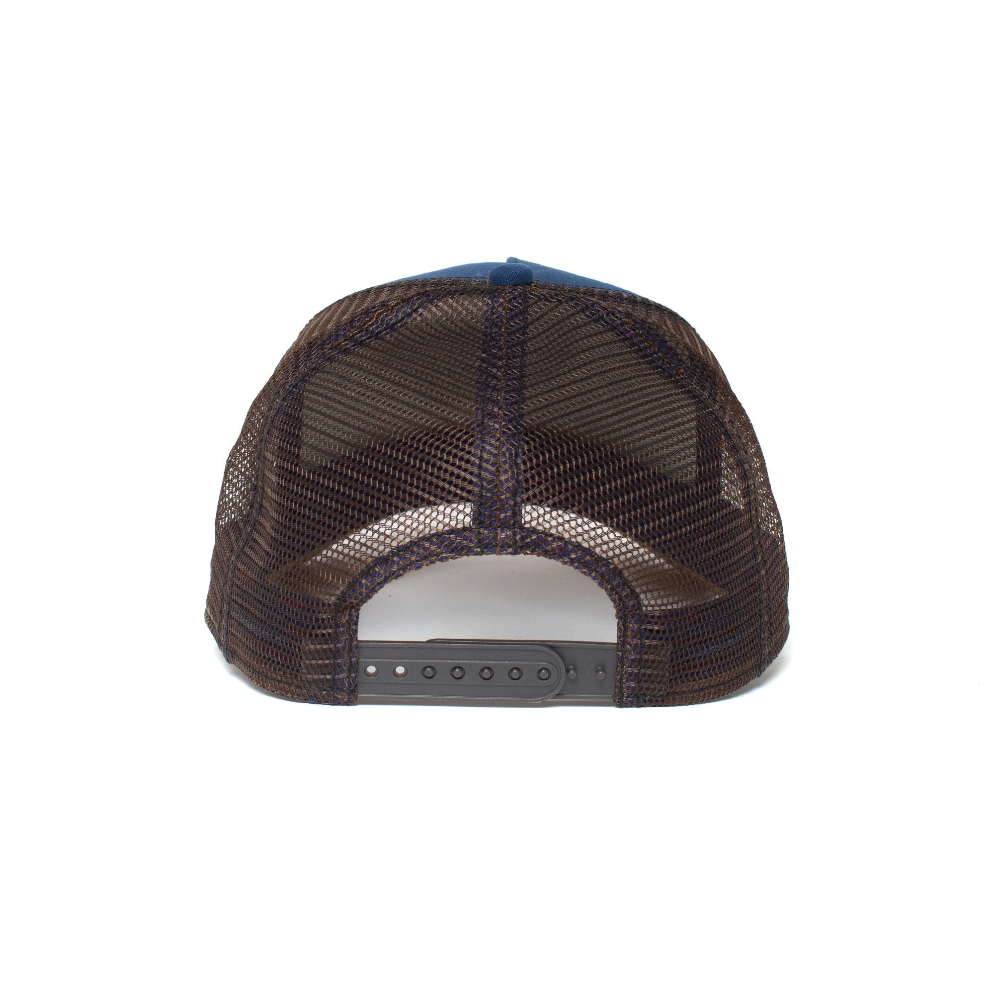 Goorin Bros. snap it down baseball cap Royal Blue back view