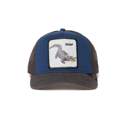 Goorin Bros. snap it down baseball cap Royal Blue front view