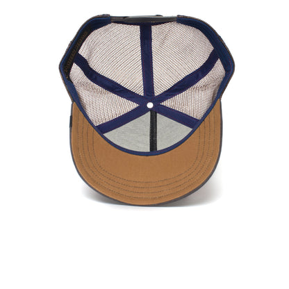 Goorin Bros. snap it down baseball cap Royal Blue under view