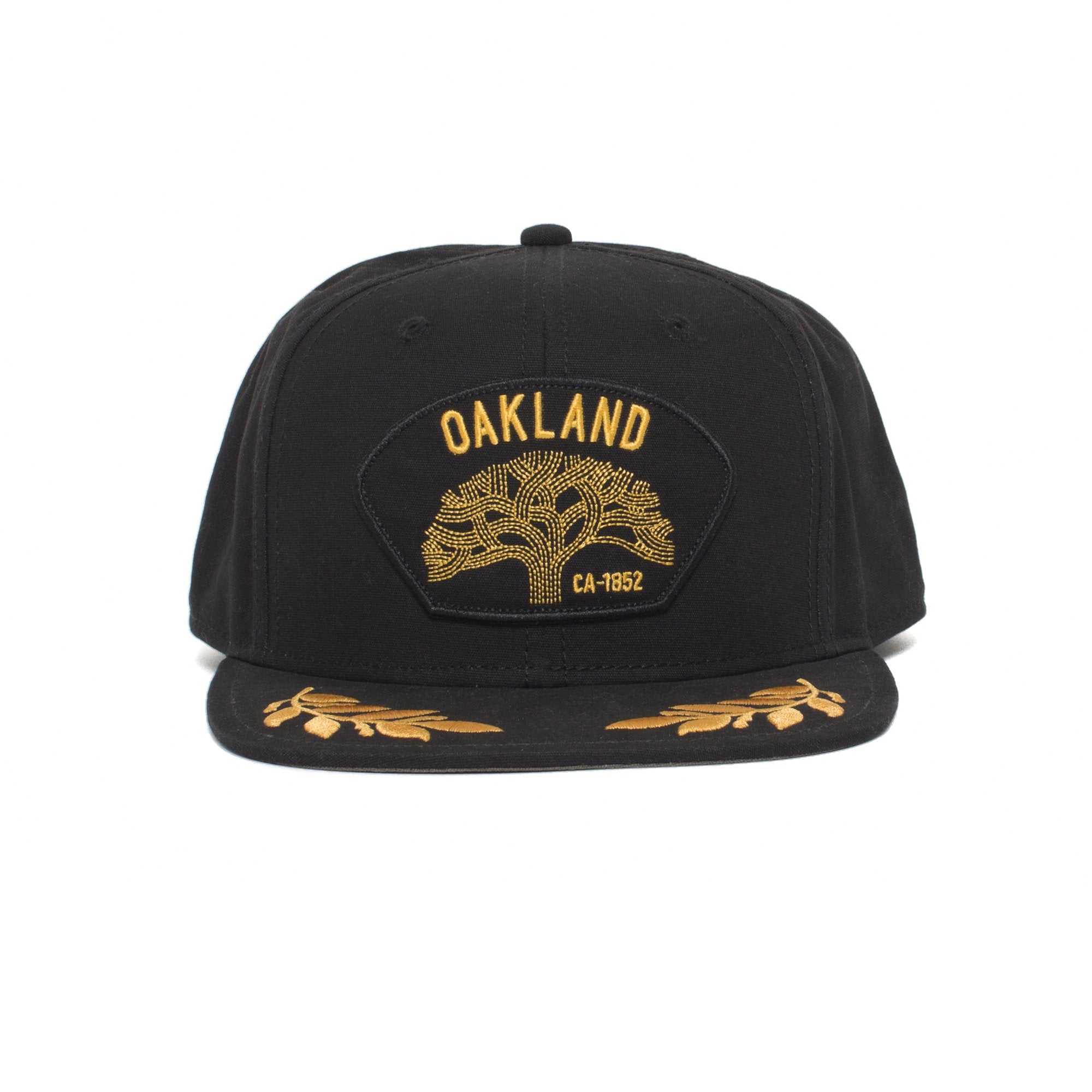 Goorin Bros. oakland cotton baseball cap Black front view