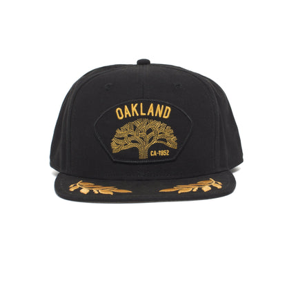 Goorin Bros. oakland cotton baseball cap Black front view