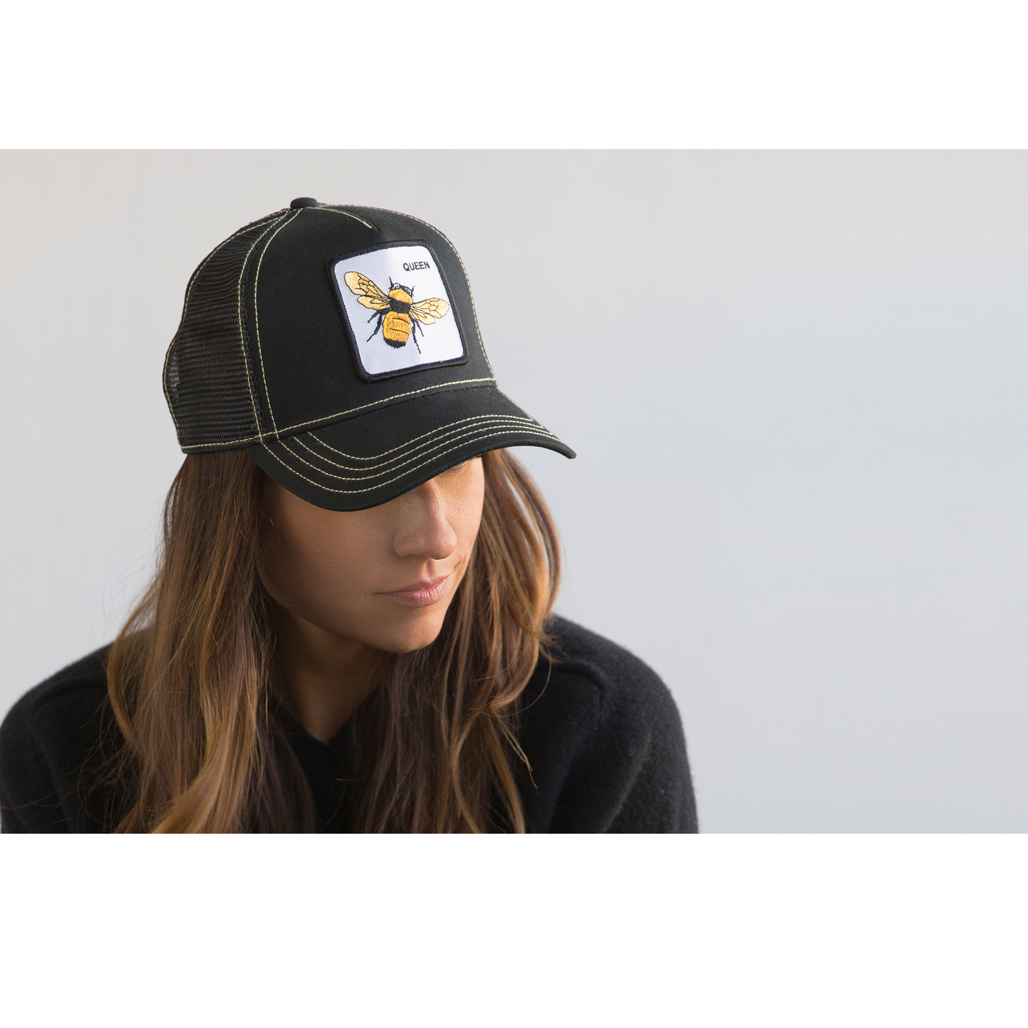 Goorin Bros. queen bee trucker baseball cap Black  womens styling
