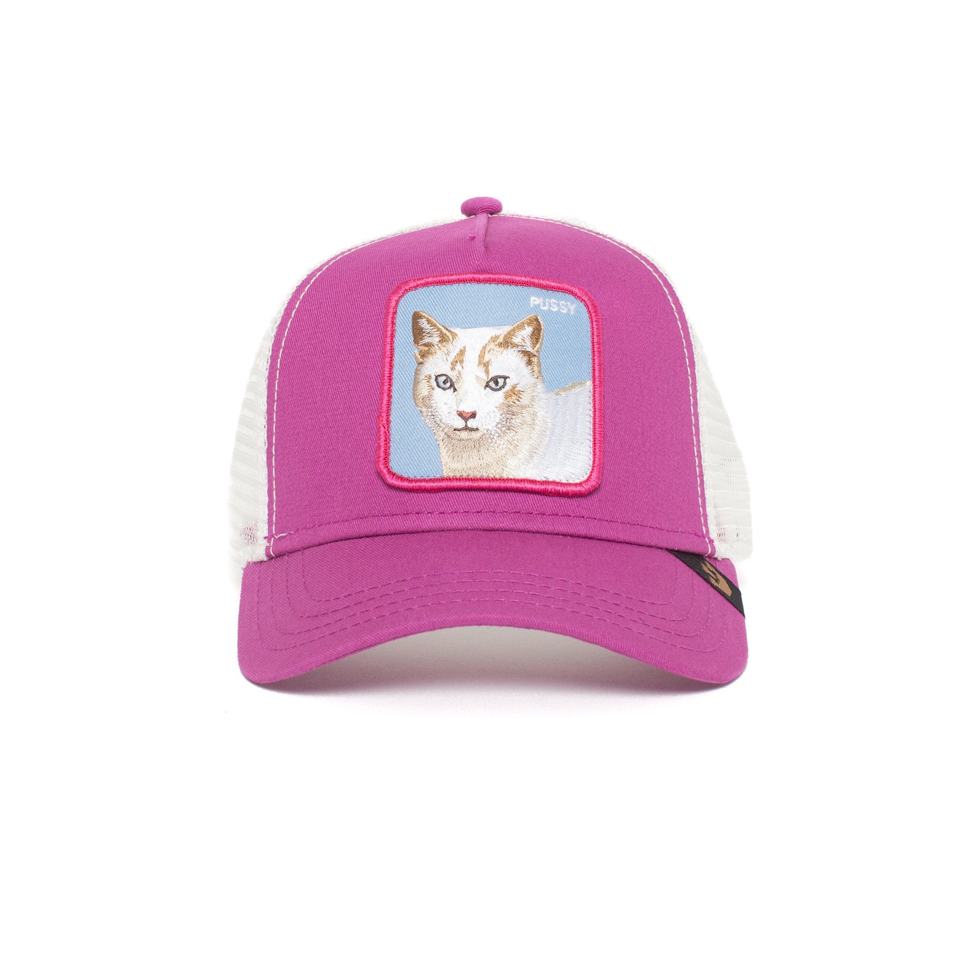 Goorin Bros. bite back trucker baseball cap Pink front view