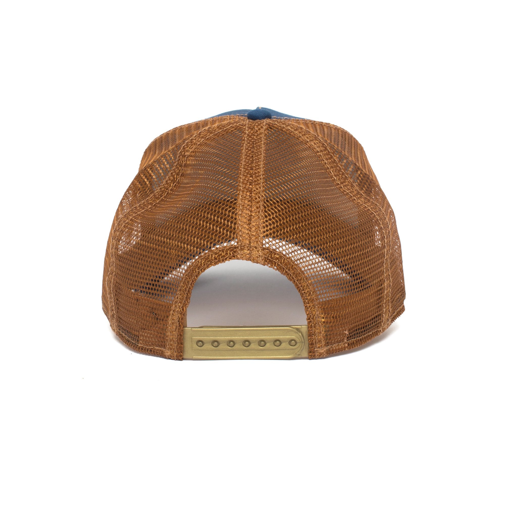 Goorin Bros. big horn trucker baseball cap Navy back view