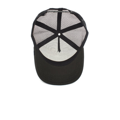 Goorin Bros. butch trucker baseball cap Black under view