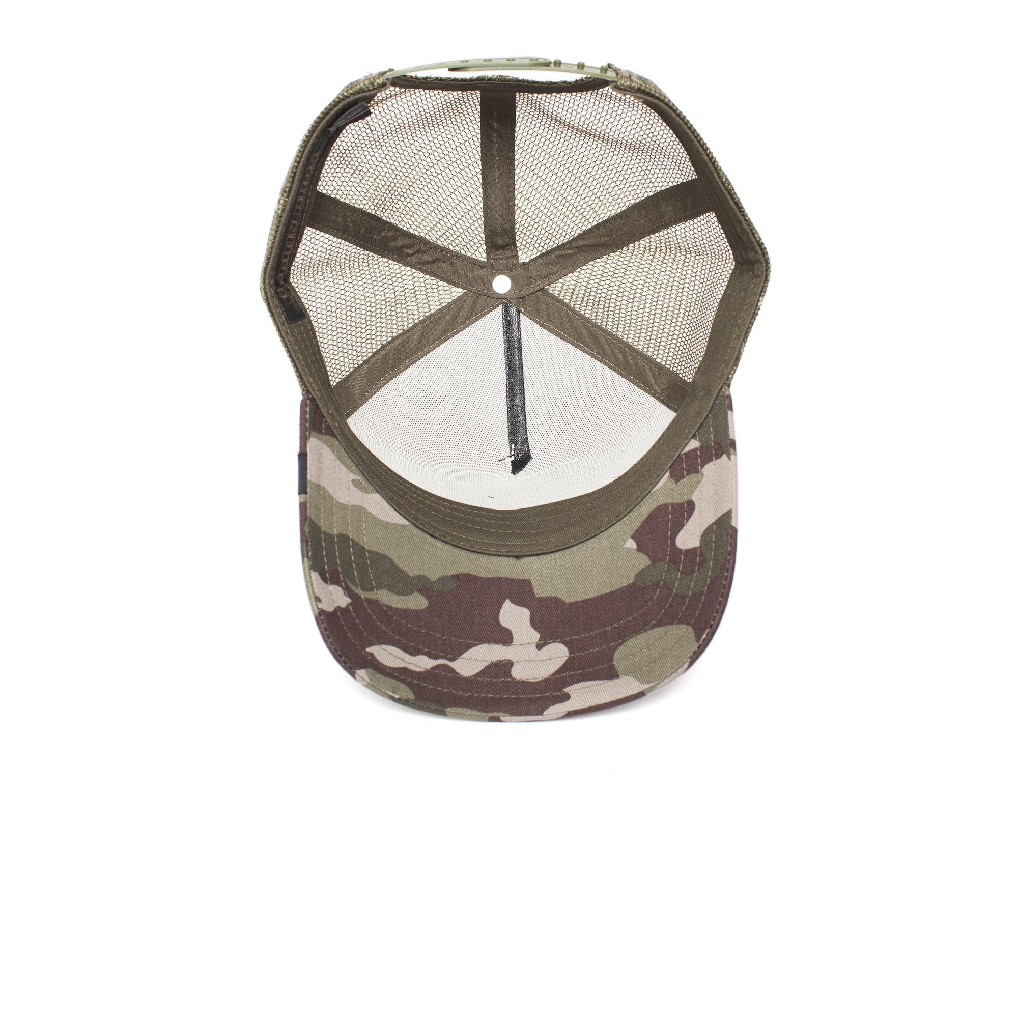 Goorin Bros. butch trucker baseball cap Camouflage under view