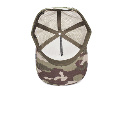 Goorin Bros. butch trucker baseball cap Camouflage under view