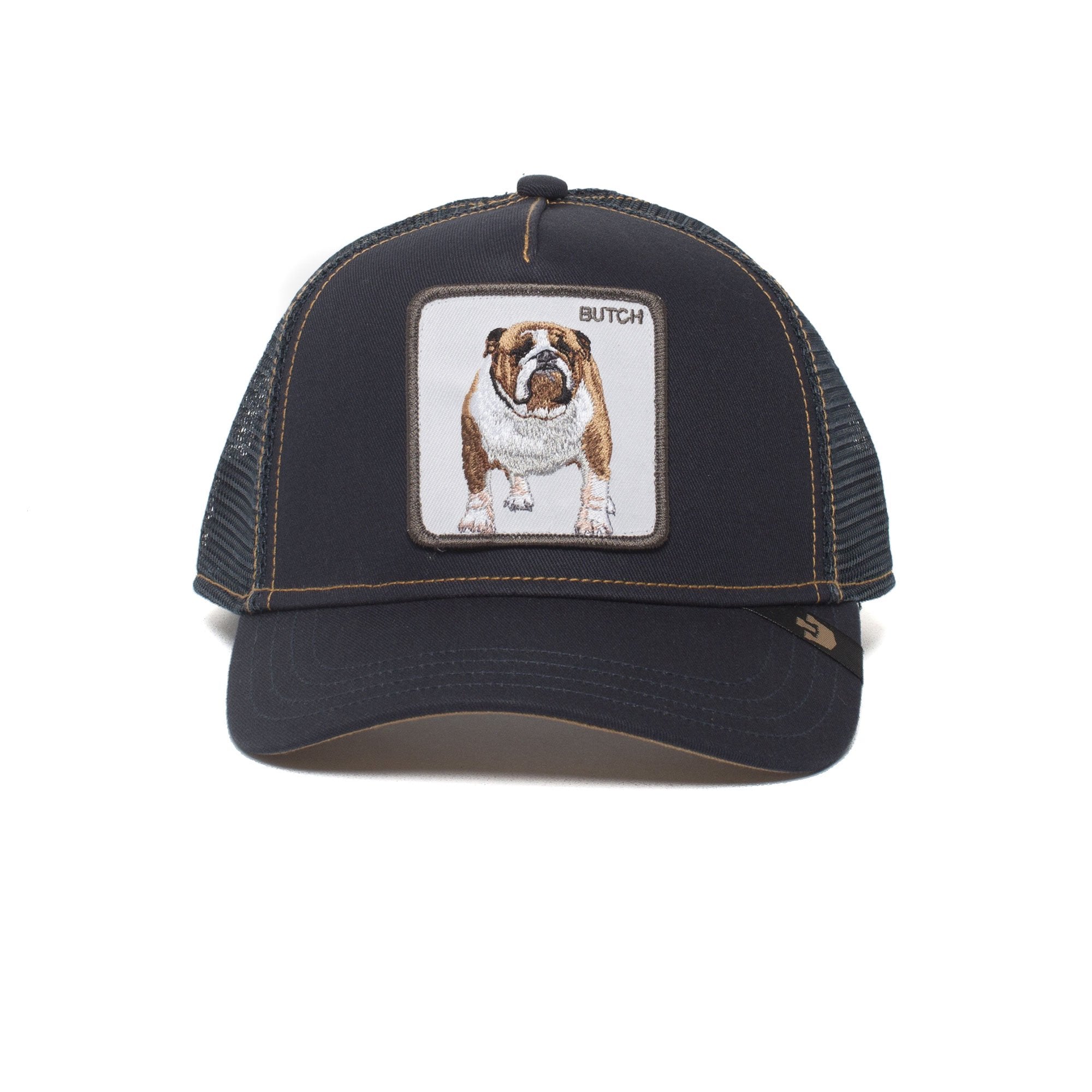 Goorin Bros. butch trucker baseball cap Navy front view