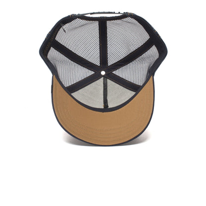 Goorin Bros. butch trucker baseball cap Navy under view