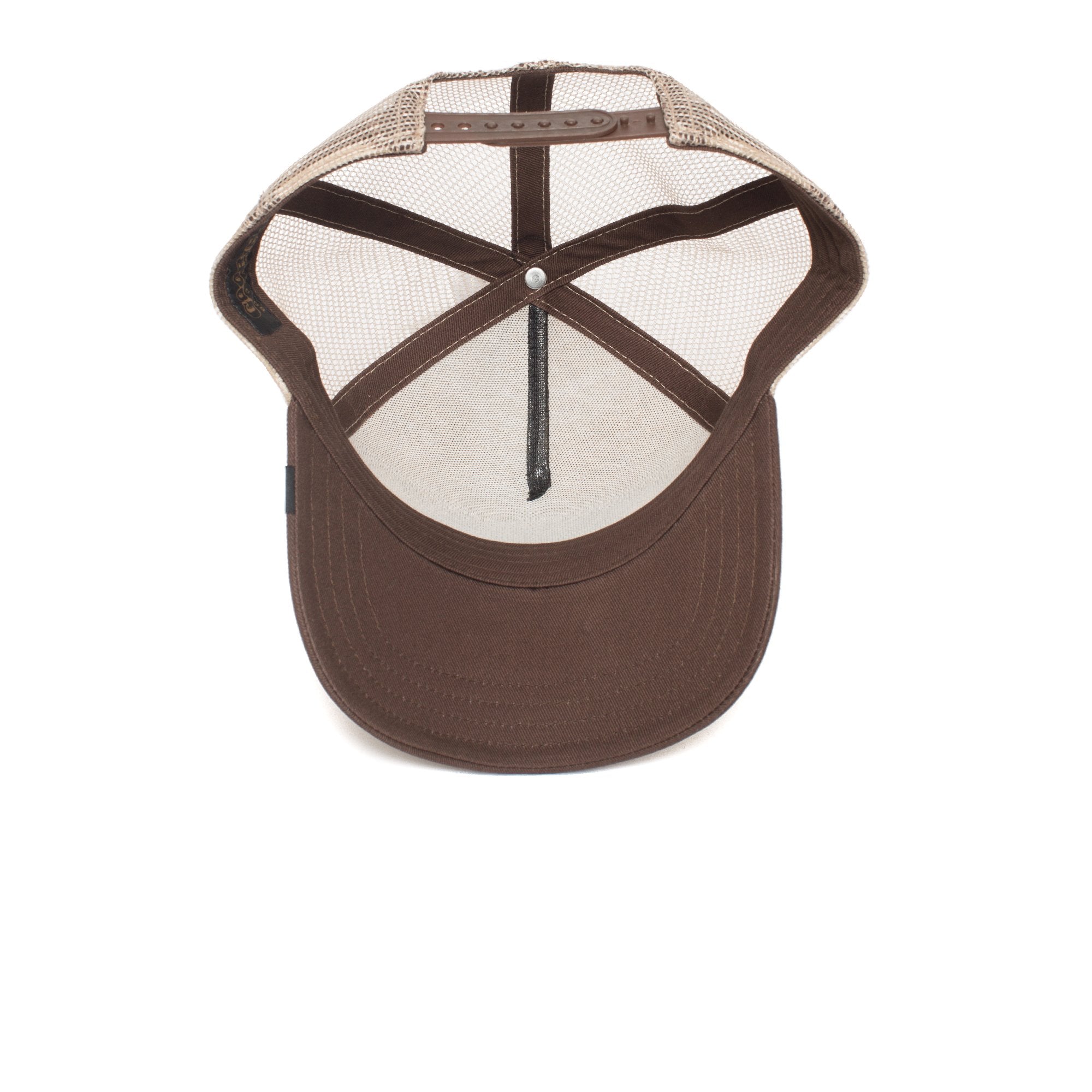 Goorin Bros. hen 5 panel trucker baseball cap Yellow under view