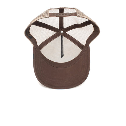 Goorin Bros. hen 5 panel trucker baseball cap Yellow under view
