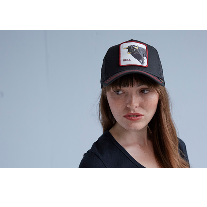 Goorin Bros. bull honky 5 panel trucker baseball cap Black  womens styling