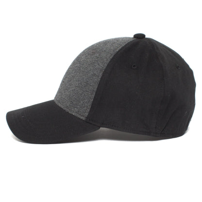 Goorin Bros. for the win cotton 6 panel fitted baseball cap Charcoal side view