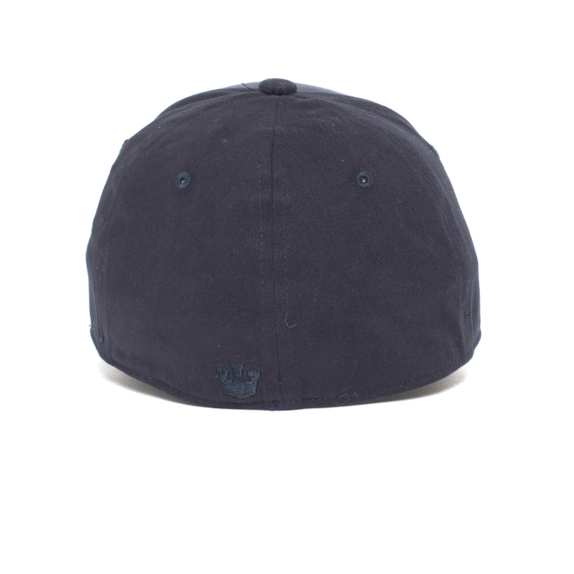 Goorin Bros. for the win cotton 6 panel fitted baseball cap Navy back view