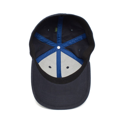 Goorin Bros. for the win cotton 6 panel fitted baseball cap Navy under view