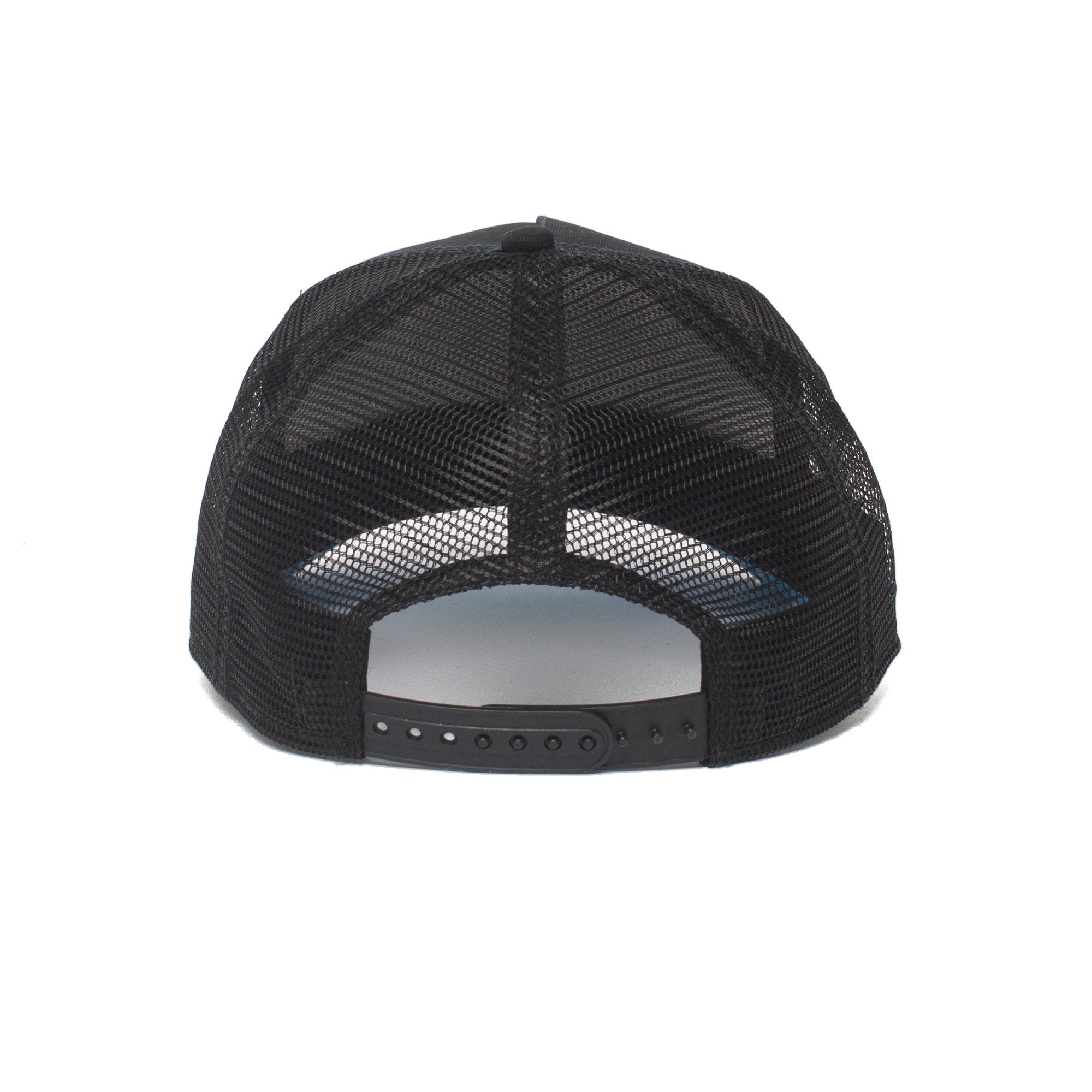 Goorin Bros. peace keeper trucker baseball cap Black back view