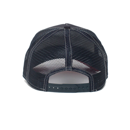 Goorin Bros. take me to trucker baseball cap Navy back view