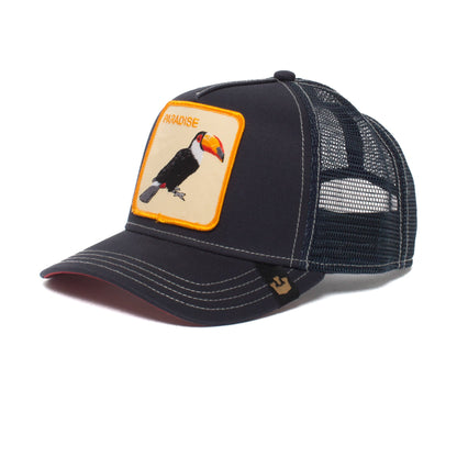 Goorin Bros. take me to trucker baseball cap Navy left side view