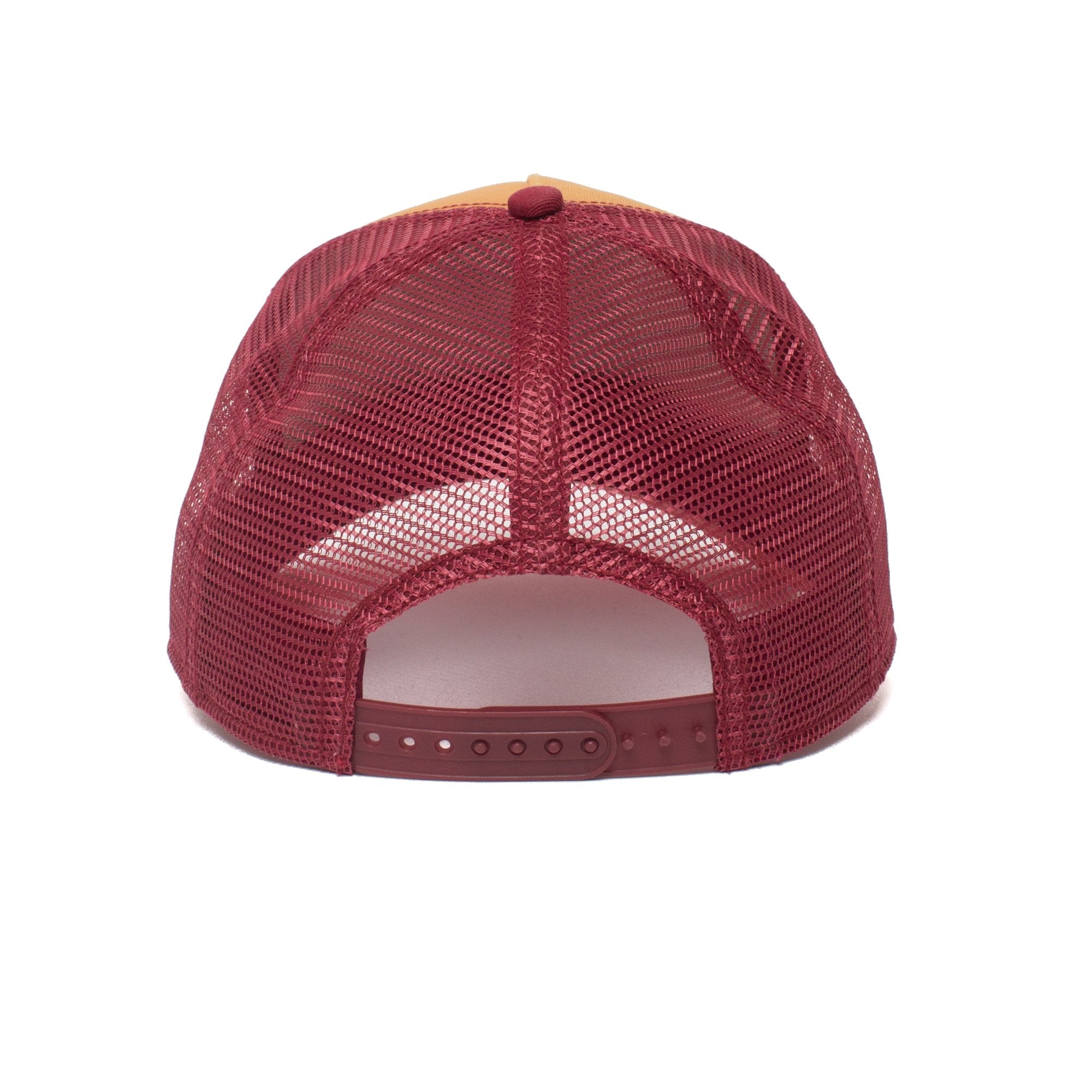Goorin Bros. take me to trucker baseball cap Yellow back view