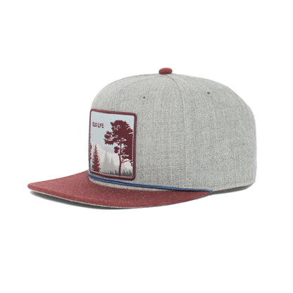 Goorin Bros. slow it down acrylic 6 panel baseball cap Wine left side view