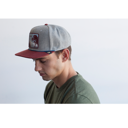 Goorin Bros. slow it down acrylic 6 panel baseball cap Wine  mens styling
