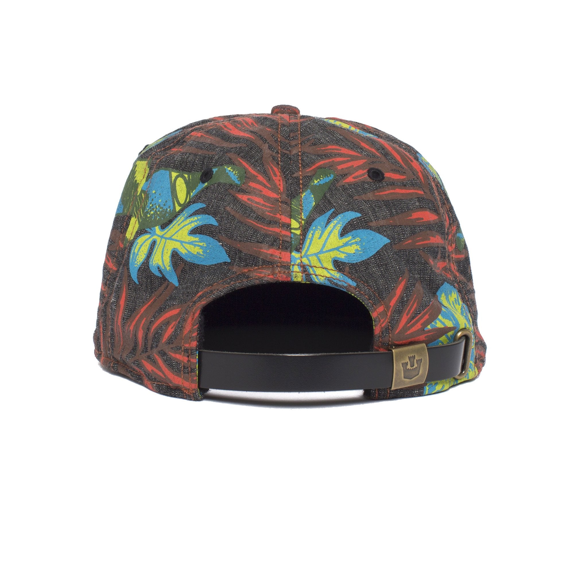 Goorin Bros. word of mouth cotton flat brim baseball cap Black back view